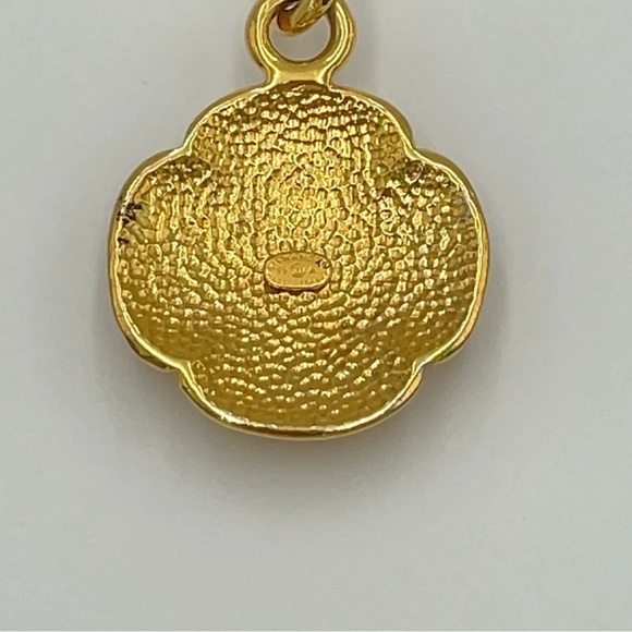 Authentic Chanel Coco Mark Vintage Logo Gold Chain Necklace 84.94g W/Box - Picture 8 of 15